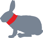 Схема разрубки кролика - шейная часть
